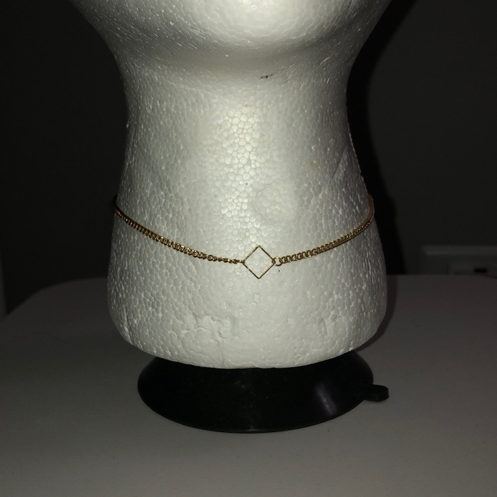 Gold Diamond Choker